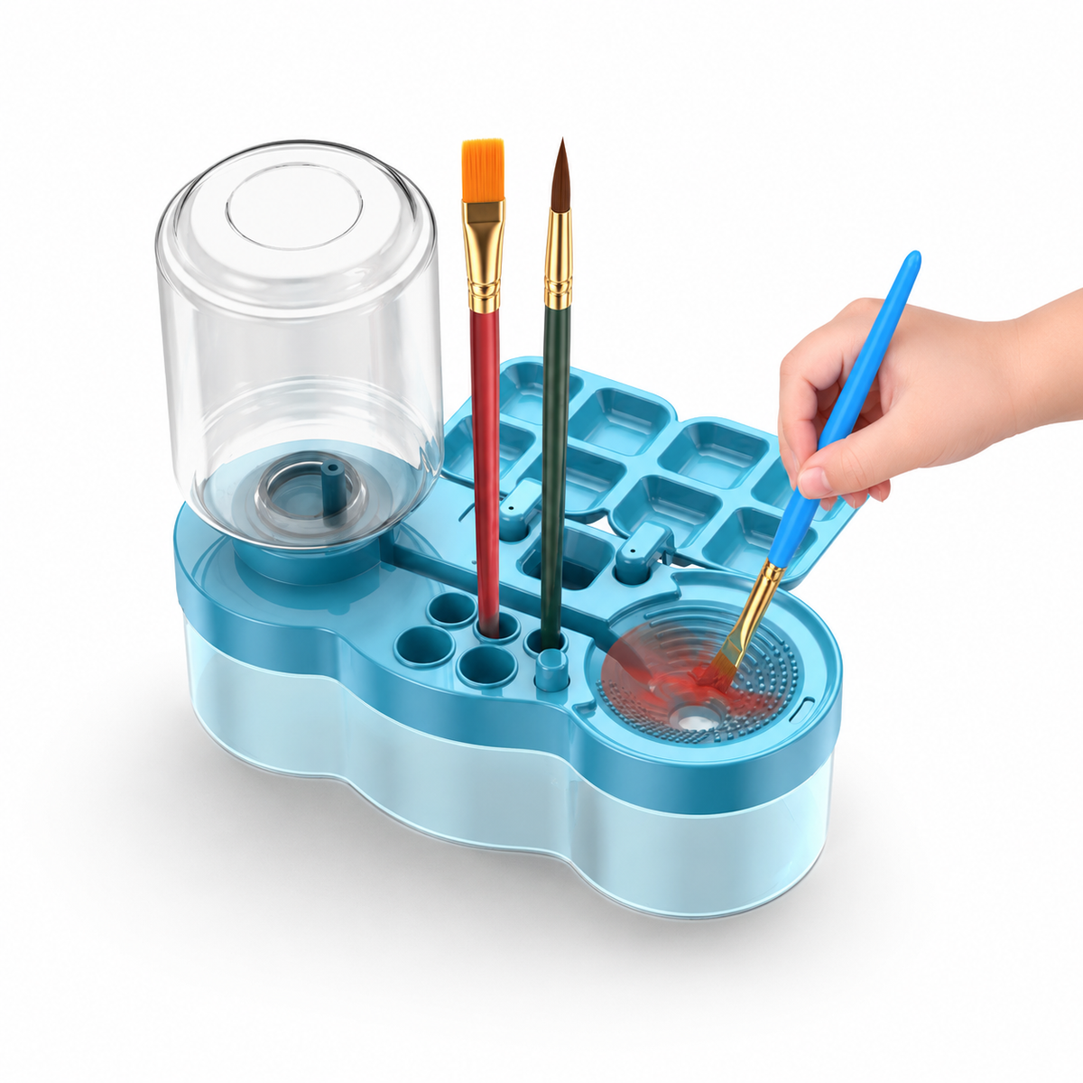 Delvix AquaBrush™ – Automatic Paint Brush Cleaner
