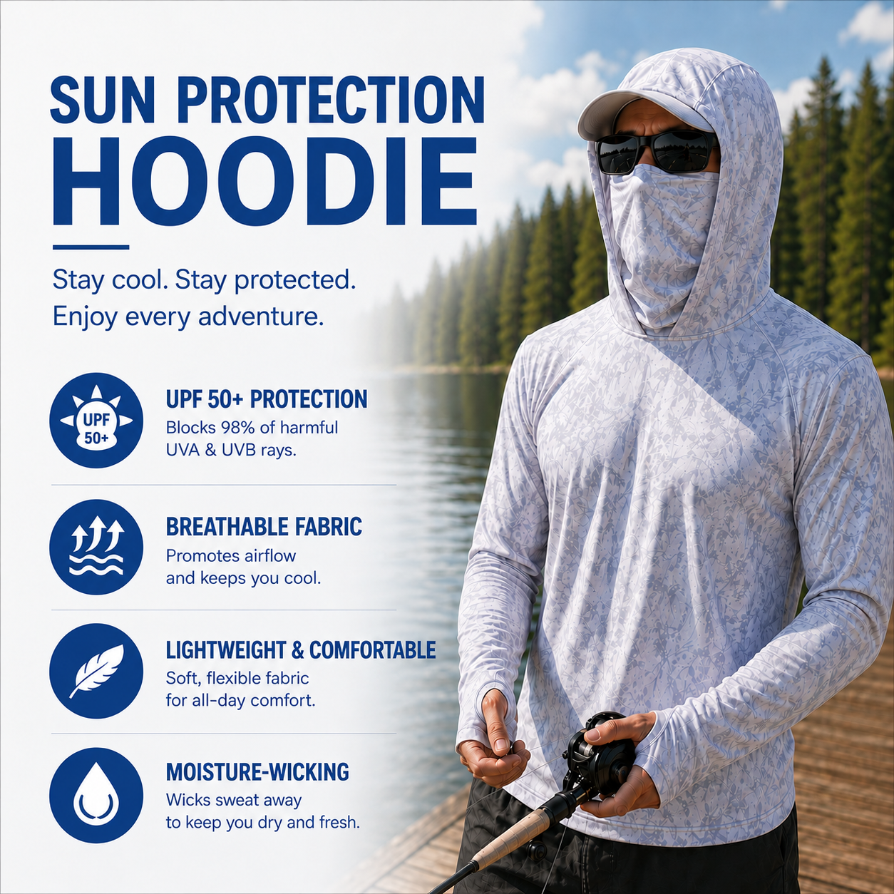 JawStrike Fishing Hoodie